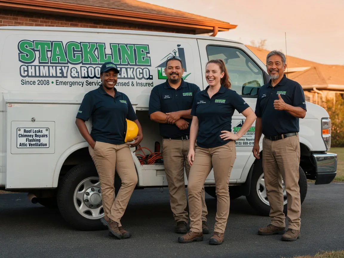 Chimney flashing repair company in Wanda, MN